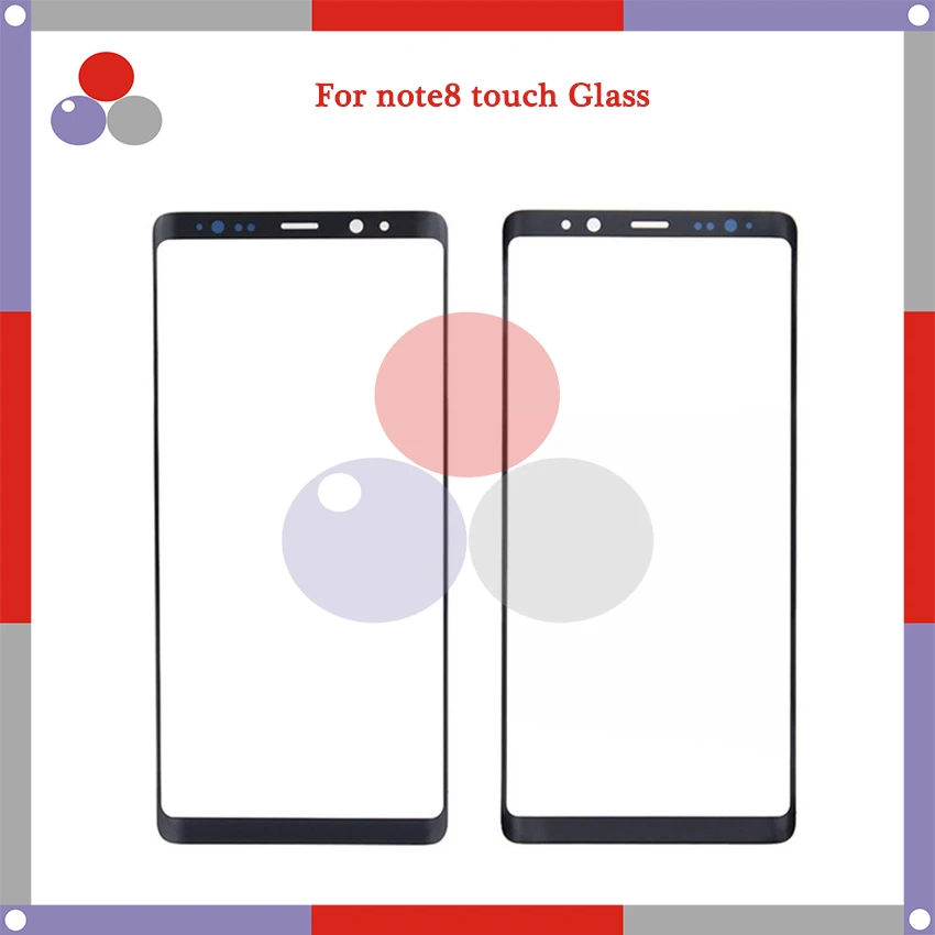 10pcs/lot High Quality For Samsung Note 8 Note8 N950 Touch Panel Glass Front Lens Screen | Мобильные телефоны и