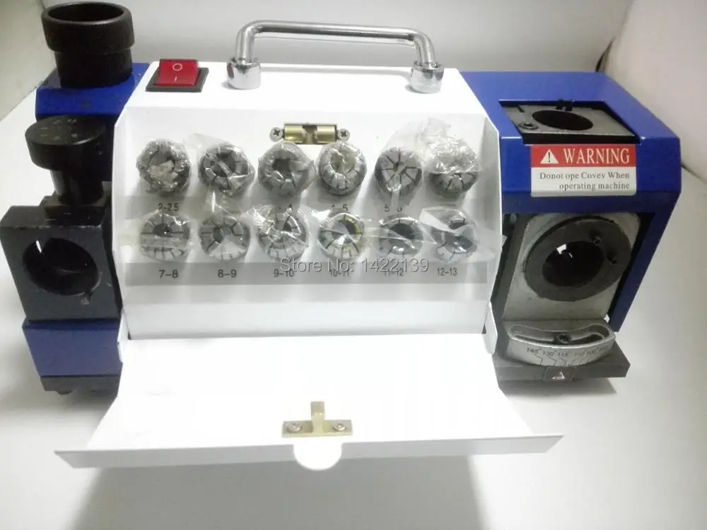 Expert Drill Sharpening Grinding Machine Drill bit Sharpener 2mm to 13mm Capacity with ER20 collet