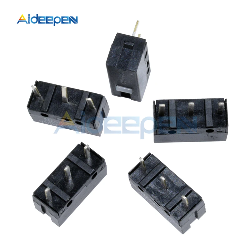 5 шт./лот OMRON Mouse Micro Switch кнопка для мыши с резьбой 3 штырьками поддержкой D2FC новая