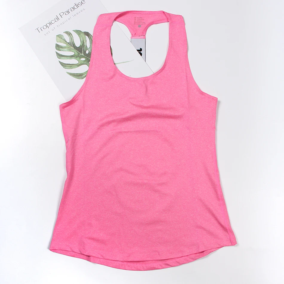Fitness Women Sport Shirt Women Sleeveless Yoga Top Running Shirt Tank Tops Vest Fitness Women's Sports Shirt Fitness Clothing