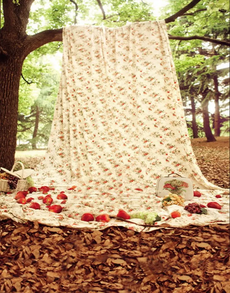 

5x7ft Forest Tree Picnic Photography Backdrops Photo Props Studio Background
