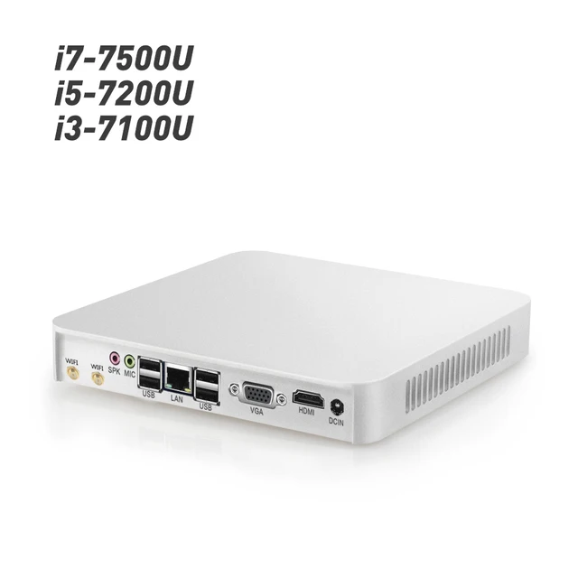 Special Price Mini Desktop PC Intel Core i7 7500U i5 7200U i3 7100U 8GB DDR4 240GB SSD Windows 10 HDMI VGA WiFi Gigabit LAN Compact Box PC Special Price Mini Desktop PC Intel Core i7 7500U i5 7200U i3 7100U 8GB DDR4 240GB SSD Windows 10 HDMI VGA WiFi Gigabit LAN Compact Box PC