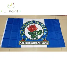 England EPL Blackburn Rovers FC 3ft*5ft (90*150cm) Size Christmas Decorations for Home Flag Banner Gifts