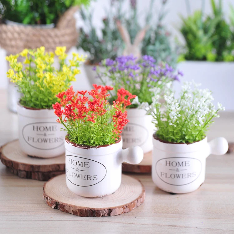 False Flower Green Botany Desktop Small Pot Culture Café Shop Decoration Goods Of Furniture For Display Rather Than For Use False Flower Green Botany Desktop Small Pot Culture Café Shop Decoration Goods Of Furniture For Display Rather Than For Use
