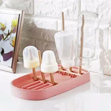 Детские Съемный кормление из бутылочки сушилка Детские сушилка для бутылок очистки кормления держатель для бутылочек полка для сосок сушка для бутылочек