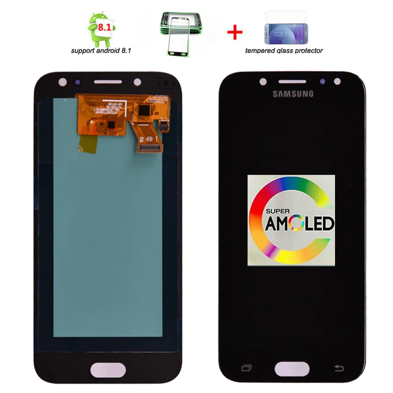 

Super Amoled For Samsung Galaxy J5 2017 J530 J530F LCD Display Touch Screen Digitizer Assembly lcd for J5 Pro 2017 J5 Duos