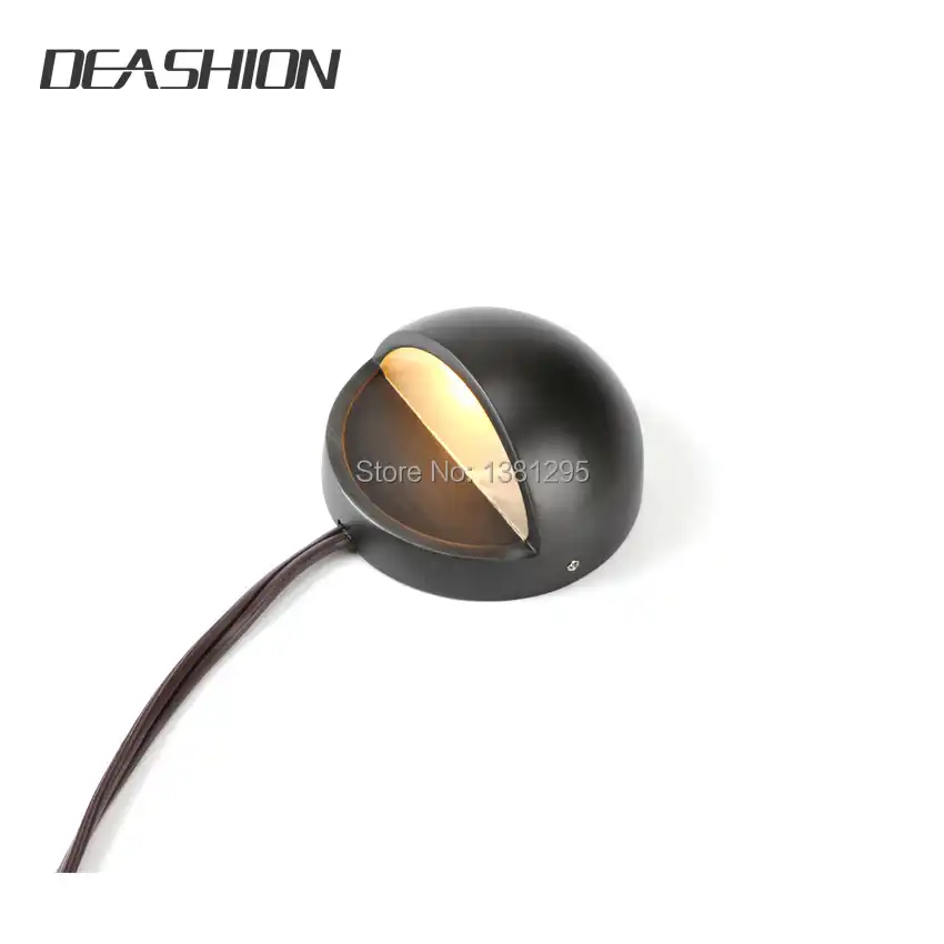 Bronze Led Step Stair Deck Light Kit Outdoor Garden Wall