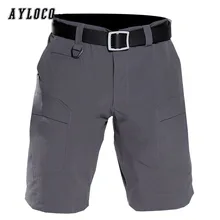 Летние Тактические Брюки Карго короткие тонкие и мягкие легкие шорты для мужчин эластичные быстросохнущая повседневное свободные армейские