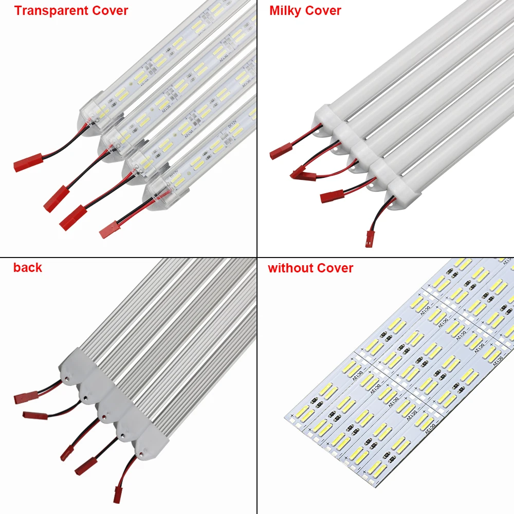 Полоса светодиодная жесткая Двухрядный 8520 DC12V кухня свет под шкаф алюминиевый светодиодный жесткий бар жесткий свет для кухни витрина ккрепление для светодиодной лентыабинет лампа аллюминиевый профиль led полоса а