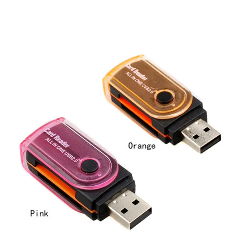 USB 2 0 микро кард ридер все в одном мульти памяти для Micro SD/TF M2 MMC SDHC MS|usb 2.0 reader|usb readercard