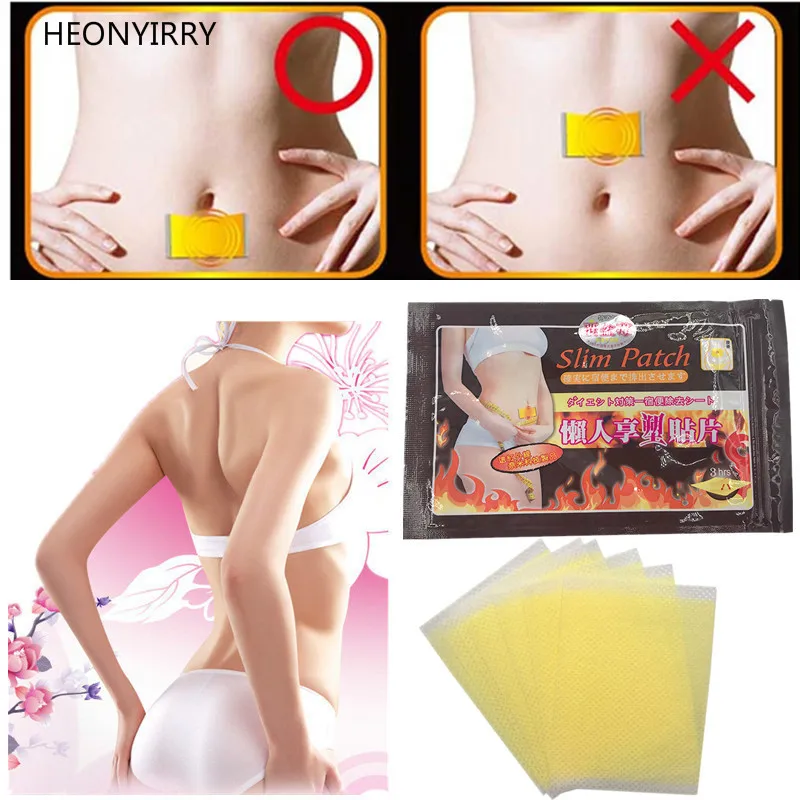 100pcs Slimming Navel Stick Slim Patch Lose font b Weight b font font b Loss b