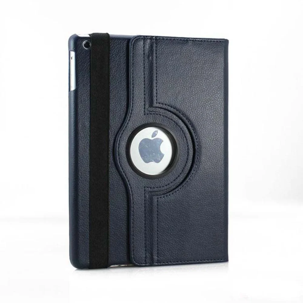 360 Degree Rotating Stand Smart Wake and Sleep Lichi Grain PU Leather Folding folio Cover Case for Apple iPad Pro 9.7 | Компьютеры и