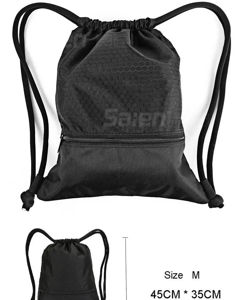 2 шт. водоотталкивающая Gymbag большой рюкзак Drawstring Sackpack для покупок Спорт Йога Баскетбол Рюкзак