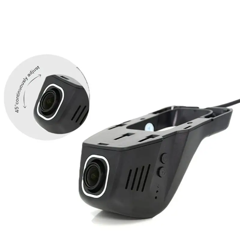 Автомобильный dvr Dash камера 1080 P ночная версия 12MP 165 широкоугольный WiFi регистратор приборная панель камера 165 градусов широкоугольный объектив DVRs видеокамера