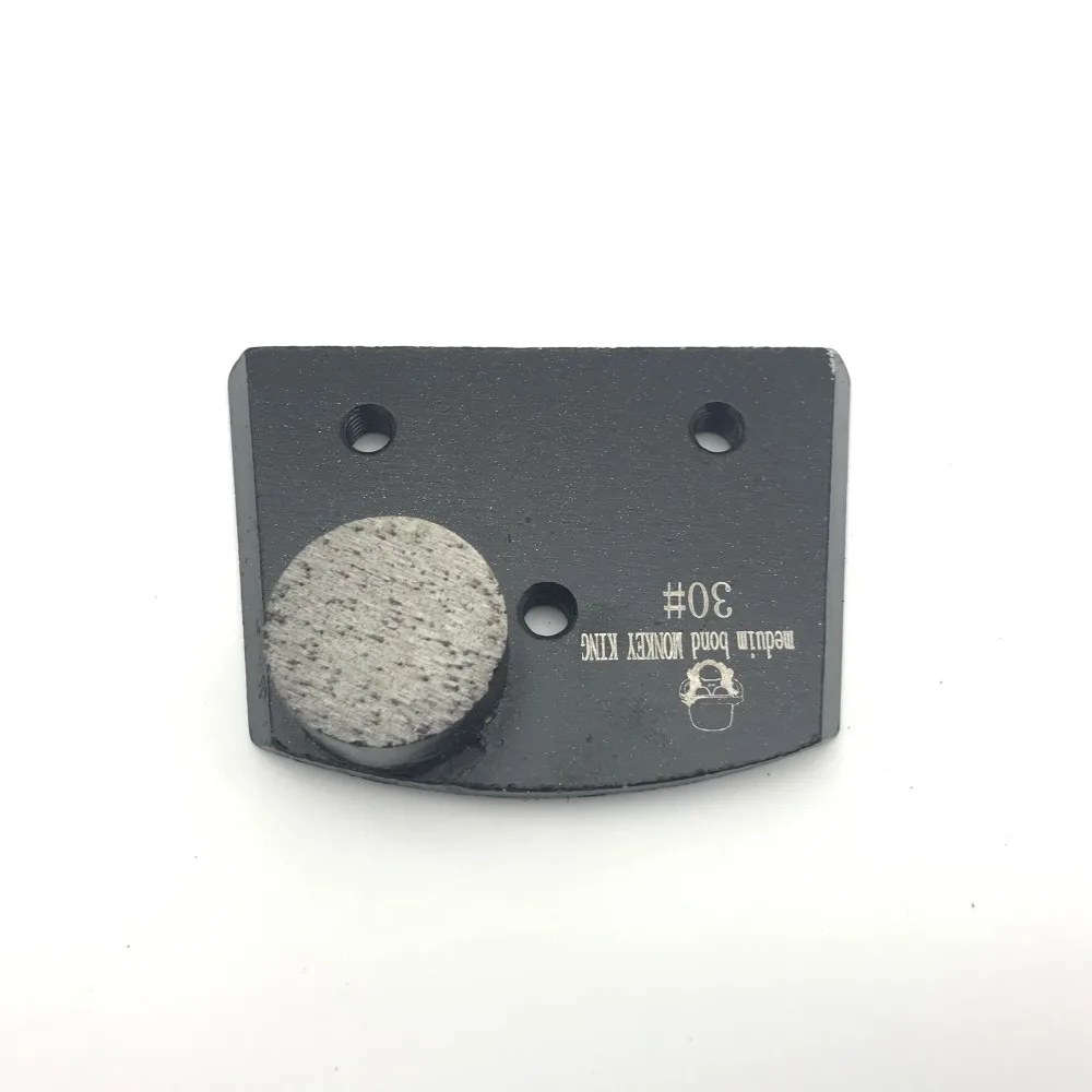Trapezoid diamond single Dot button concrete metal bond for Floor turbo Grinder