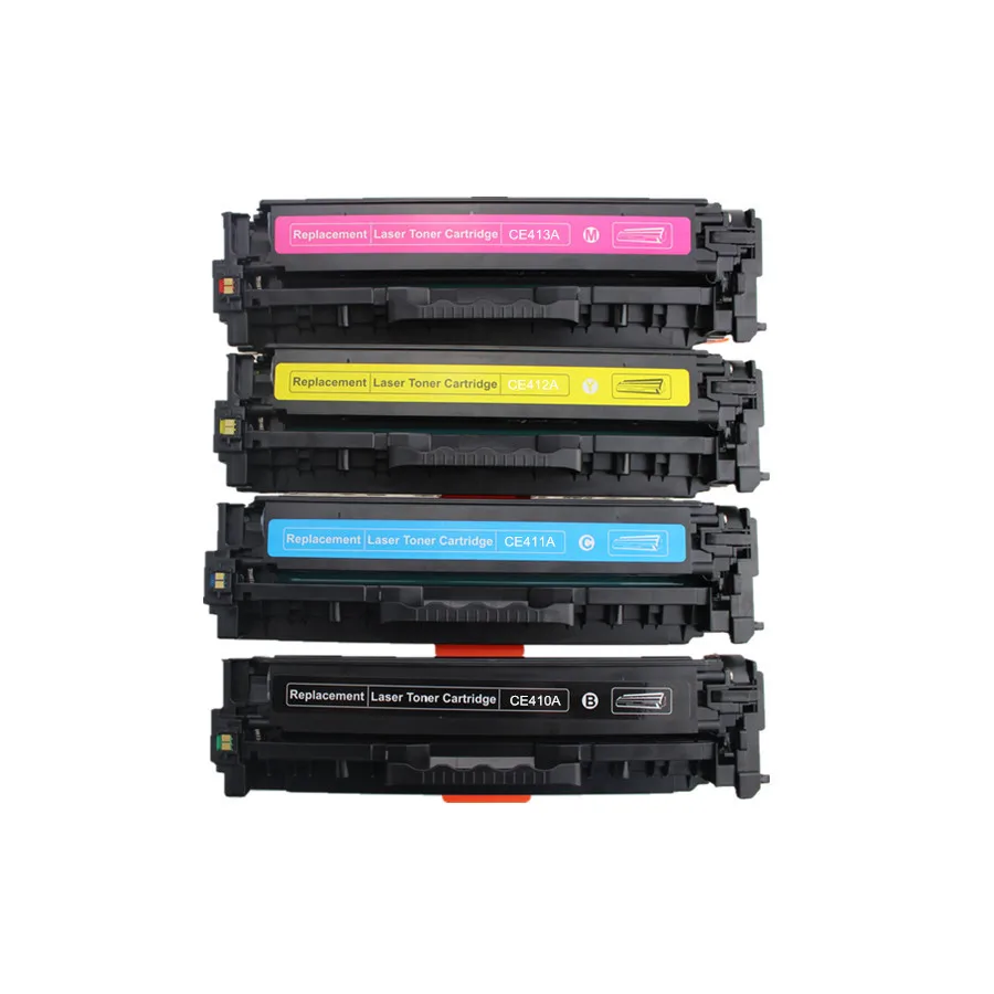 Совместимый тонер-картридж 305A для hp CE410A CE411A CE412A CE413A LaserJet Pro 300 color MFP M375nw/M475dn/400/M451nw/M471dn