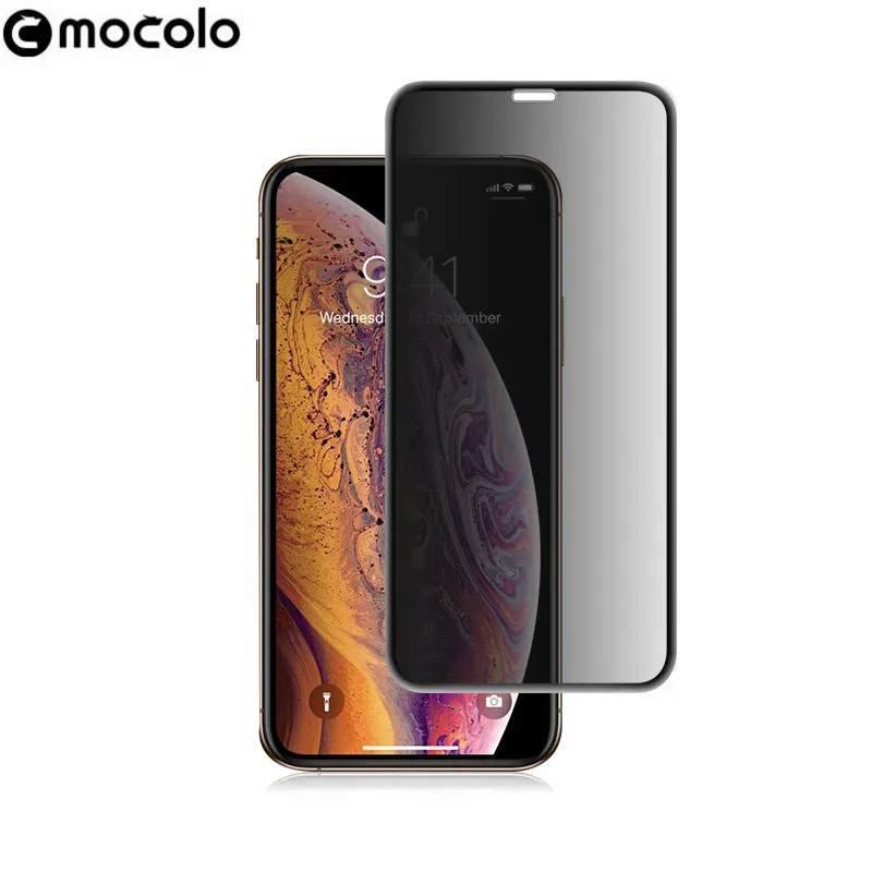 MOCOLO 3D for iphone XR Xs Xs Max Tempered Glass Full Screen Protector Privacy Protection for