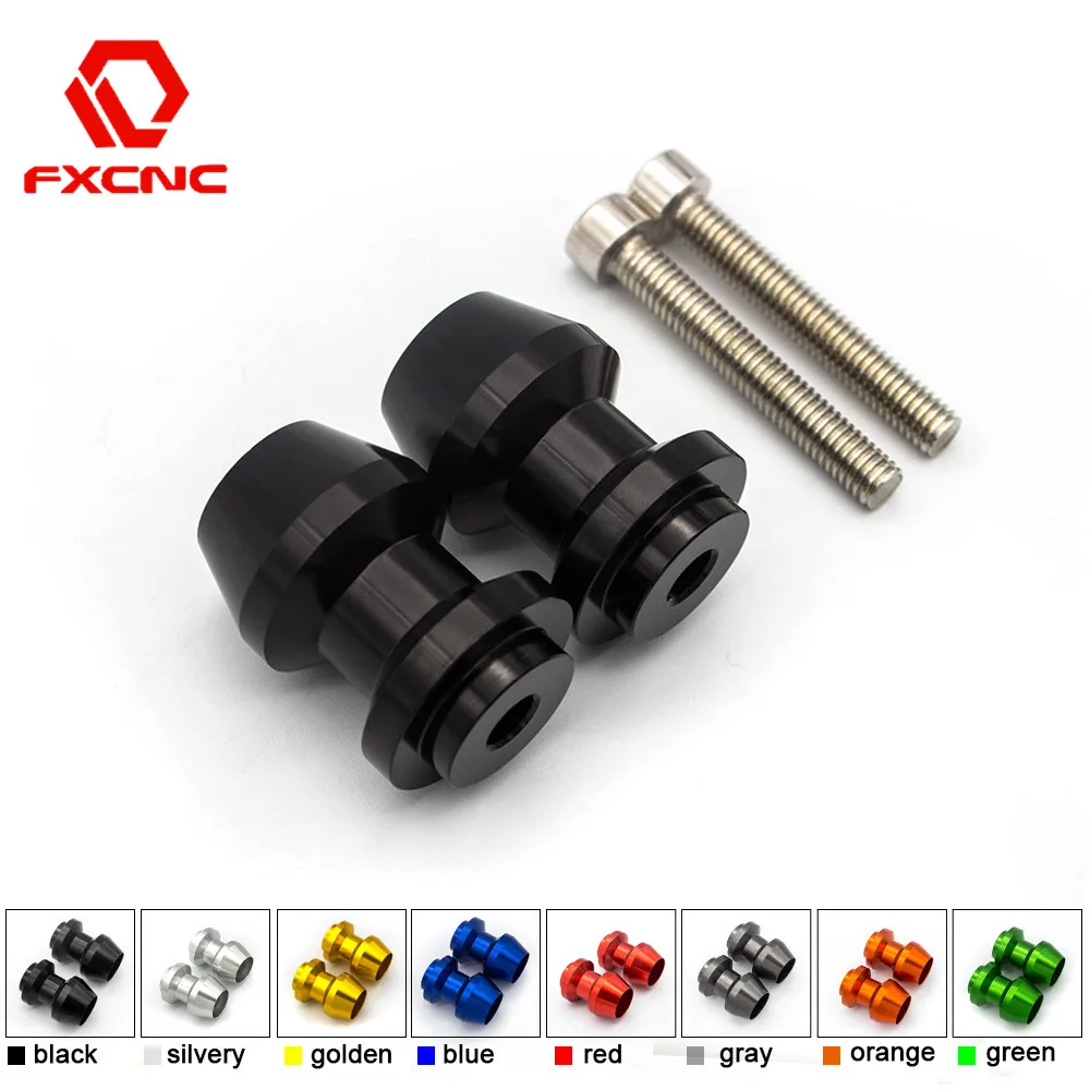 FX CNC 6 мм подставка для мотоцикла винты болты маятниковые катушки Слайдеры Aprilia