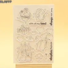 KLJUYP LOVE Clear Stamps Scrapbook Paper Craft Clear stamp scrapbooking 501