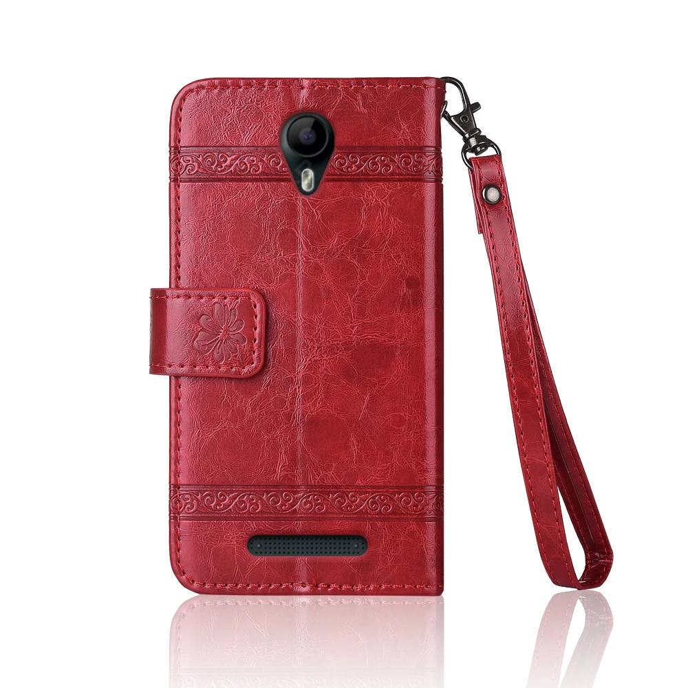 Кожаный чехол книжка для DEXP Ixion M345 Onyx Fundas с цветочным принтом 100% специальный