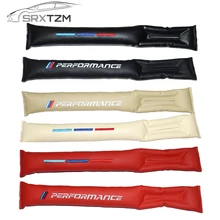 SRXTZM многоцветная и многостильная искусственная кожа Хлопок Заполненные автокресла прокладка наполнителя зазора для BMW E46 E90 E39 F10 F20 F30