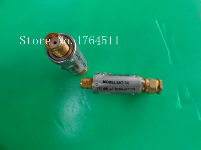 

[BELLA] MINI SAT-30 DC-1GHz Att:30dB P:2W SMA coaxial fixed attenuator --5PCS/LOT