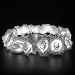 Приталенный смокинг, брендовый модный белый свадебный розы светодиодный гирлянды 1,2 м 10 светодиодный s лучший подарок для Вечеринка дня