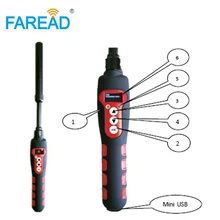 125 кГц/134,2 кГц частота ISO FDX-A, FDX-B, HDX длинная антенна RFID животное корова ручной водонепроницаемый сканер для arowana fish