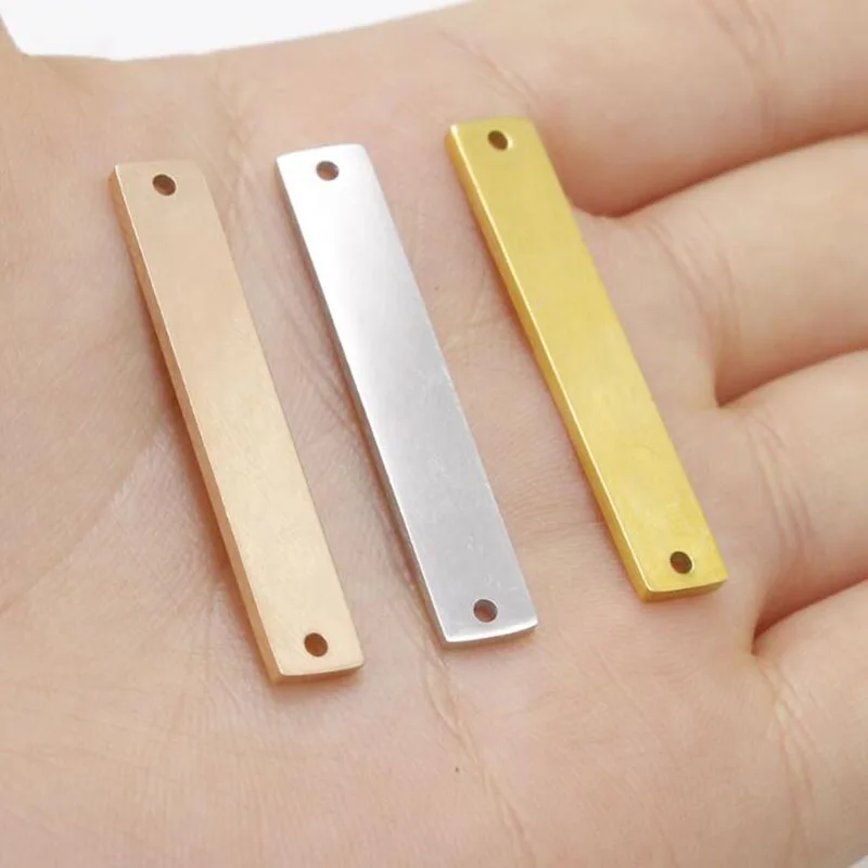 10 шт./лот из нержавеющей стали DIY очаровательные зеркальные польские стержни