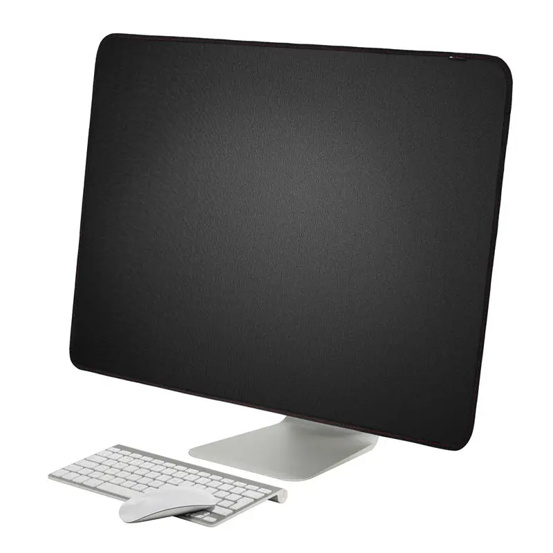

21 inch 27 inch Black Polyester Computer Monitor Dust Cover Protector with Inner Soft Lining for Apple iMac LCD Screen
