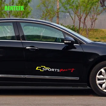 

2pcs KK car side sticker For Chevrolet Cruze Captiva Lacetti Aveo Orlando Epica Camaro