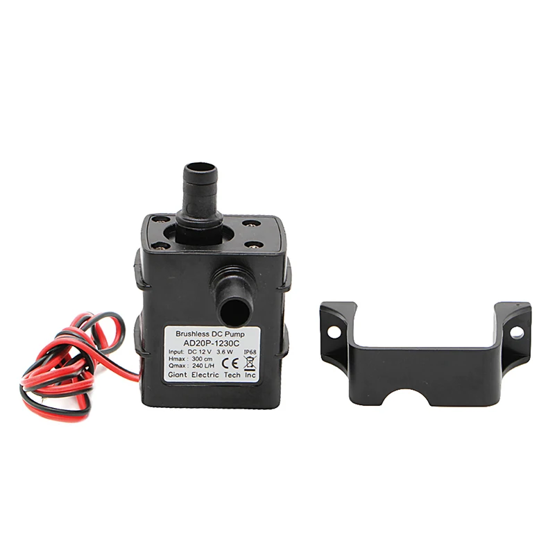 Mini DC12V 3M 240L H Brushless Motor Submersible Water Pump