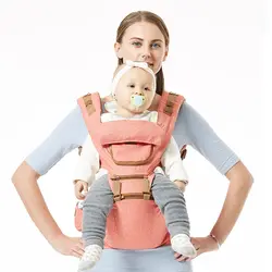 Новорожденных эргономичный рюкзак-кенгуру Дышащие Детские Кенгуру Hipseat малышей слинг с талии стул HappyBear 2018 Новый