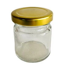 Новинка! Навальный 12 шт 2 унции(60 мл) стеклянный варенья специй и емкость для меда с золотые крышки, круглой формы