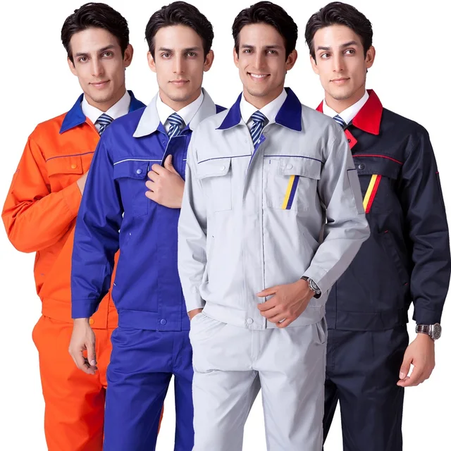 10 set factory Work wear long sleeve set male workwear protective