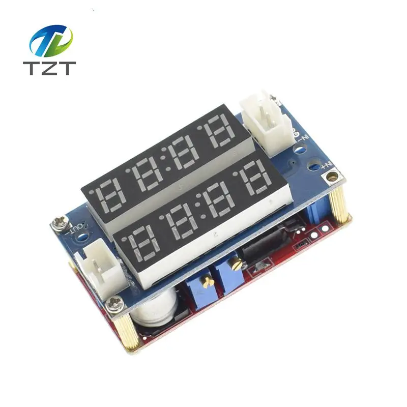 

2 in 1 XL4015 5A Adjustable Power CC/CV Step-down Charge Module LED Driver Voltmeter Ammeter Constant current constant voltage