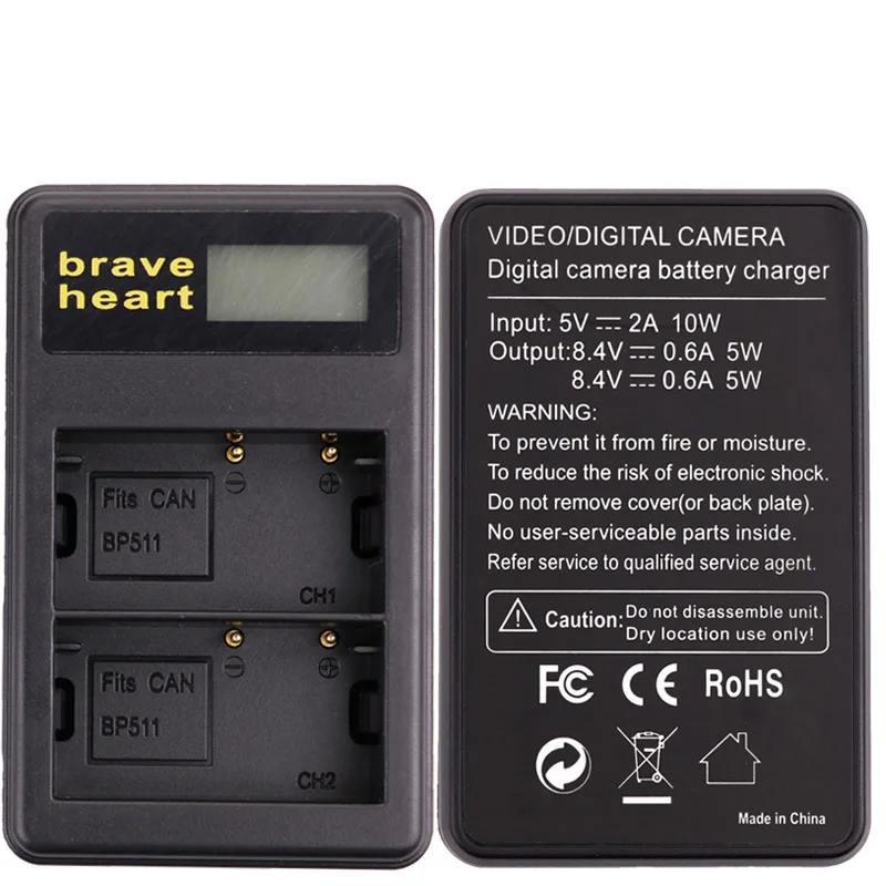 3x BP 511 BP511 511A Батарея + двойной Зарядное устройство для Canon G6 G5 G3 G2 G1 EOS 300D 50D 40D 30D 20D 5D