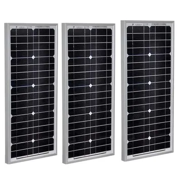 

Panneaux Solaires 60w 36v Zonnepanee1 12v 20w 3 Pcs Solar Charger Battery Car Caravan Camp Solar Home System Led Light