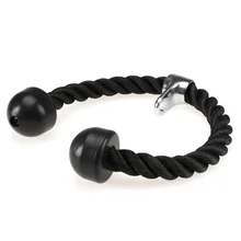 JFBL горячий Трицепс нейлоновый трос толкатель вниз черный