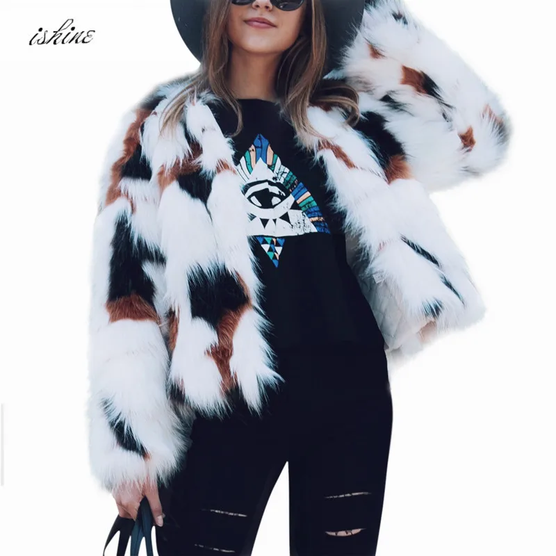 Femme Manteau Automne Picture Survêtement Gratuite Vintage Cardigans As De Filles Fourrure Plus Renard Faux Hiver Chaud Taille La Luxe Baisse Femmes XZwikuPTlO