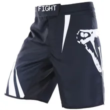 Летние шорты со змеиным принтом для MMA Fight Challenger Fight Muay, мужские шорты Sanda, высокое качество, полиэстер,, новые шорты