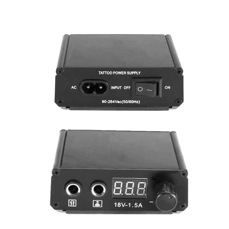 Máquina de Tatuagem Eficaz na Redução de Custos Caneta com Pedal de Tatuagem de Energia para Profissionais e Iniciantes Conjunto Foguete Mini 10 Kits de tatuagem