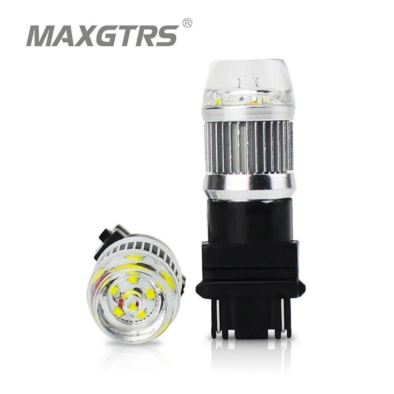 2 шт. Автомобильные светодиодные лампы 30 Вт XBD T25 3157 P27/7 Вт|car amber lights|car lightlight signal |