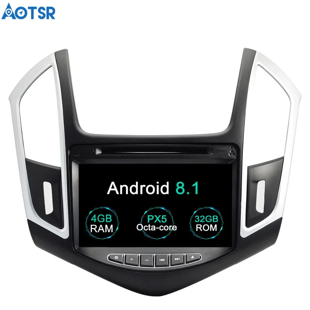 

Aotsr Android 8.1 GPS navigation Car DVD Player For Chevrolet CRUZE 2012 2014 multimedia 2 din radio recorder 4GB+32GB 2GB+16GB