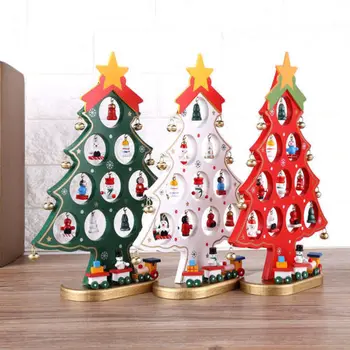 

1Pc Christmas Tree Bear Santa Claus Snowman Ball Hanging Decor Xmas Home Ornament Xmas Party Home Decor