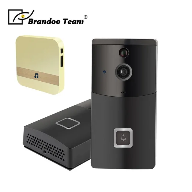 

WiFi Camera Video Doorbell 720P HD Wireless Video Door Phone Security Camera