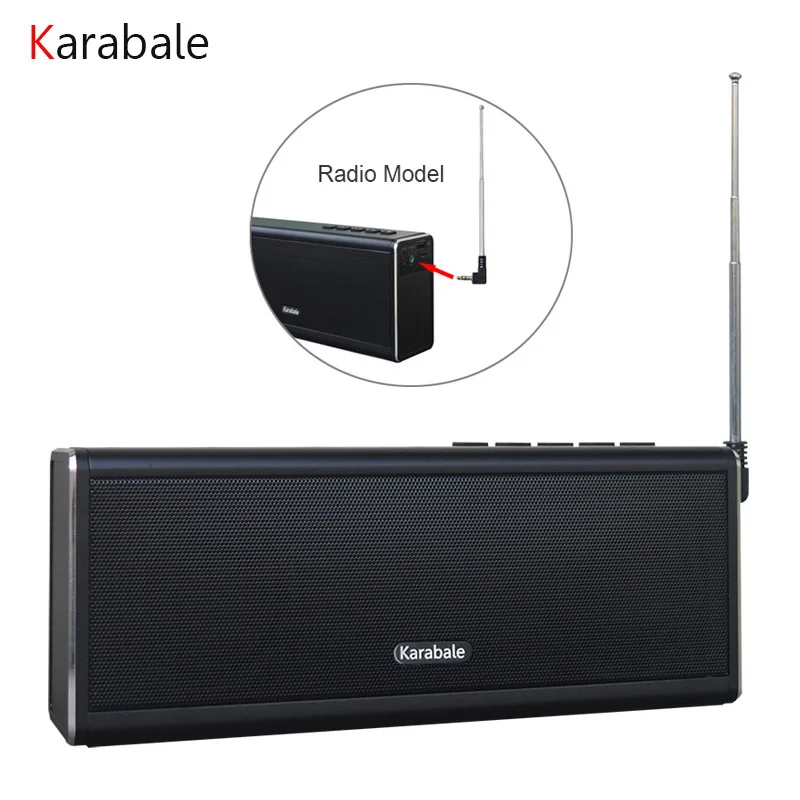 20 Вт портативный Bluetooth динамик 4400 мАч Power Bank fm радио Hifi супер бас компьютер