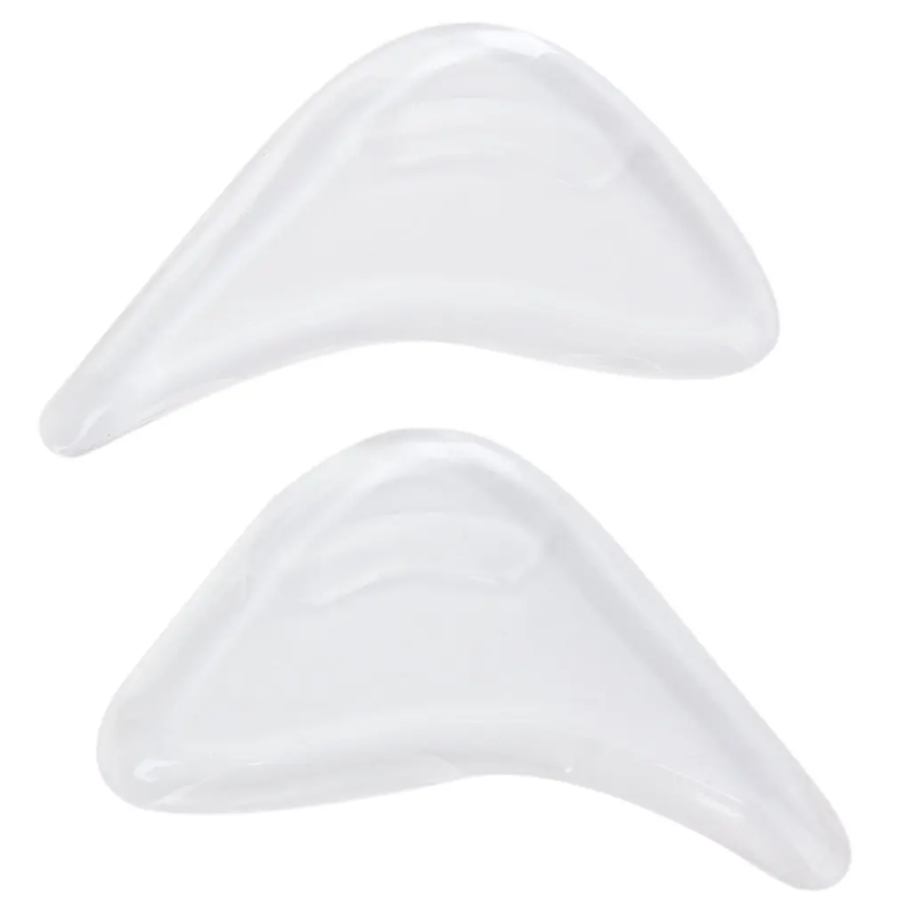 

5pcs( 2016 Hot Style1 Pair of Gel Toe Pads Insoles for Pointed Shoes/Shoes Too Big---Clear