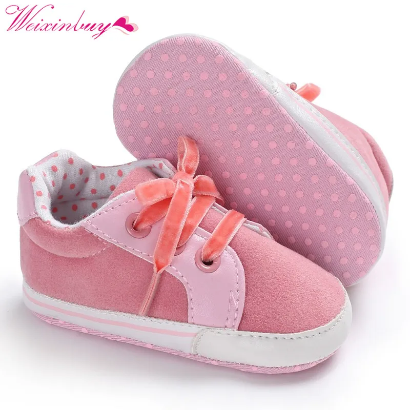 Baby Shoes Classic Scrub Stitch Star Soft bottom First Walkers Baby Boy Shoes Fashion Princess Baby Girls Shoes