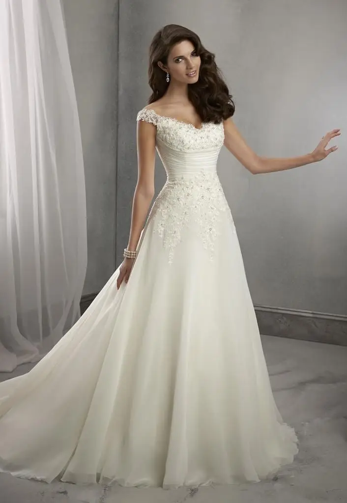 wedding gown material online